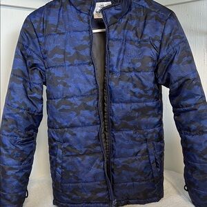 Men's Blue Camo Jacket